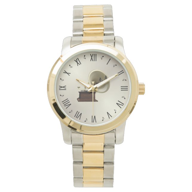 Montre Musique et Gramophone (devant)