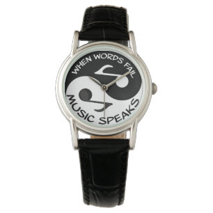 Montre Musique Speaks Watch