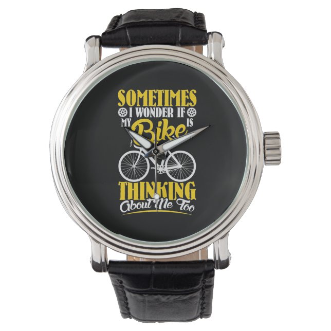 Montre My Bike Thinking About (devant)