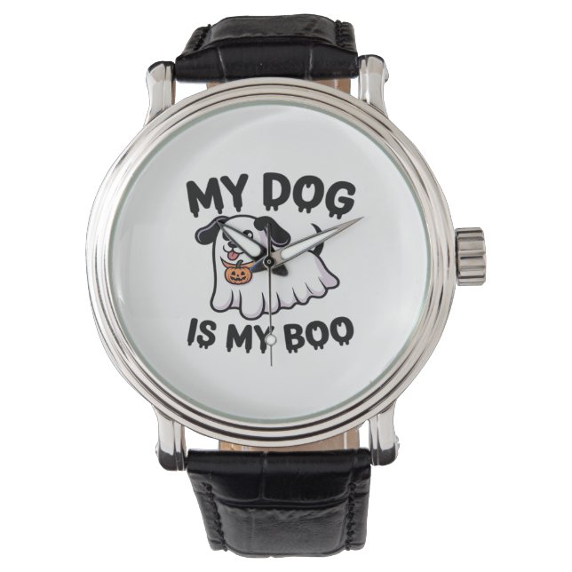 Montre My Dog Is My Boo Shirt - Drôle Dog Lover Don 2025 (devant)