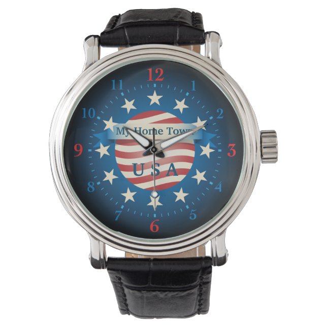 Montre My Home Town USA Watch (devant)