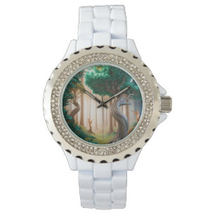 Montre Mystic Forest Dance - Artistic eWatch for Women