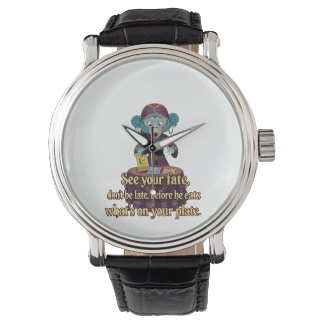 Montre Mystique du Singe Drôle (devant)