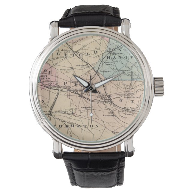Montre N Burlington County, NJ (devant)