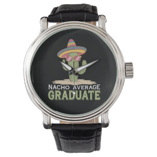 Montre Nacho Moyenne Graduate Cactus Graduation Mexicaine