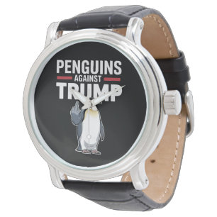 Montre Nageoires de pingouin levées résistent aux pingoui