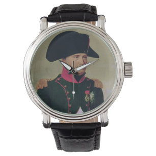 Montre Napoléon I devant le château de Malmaison