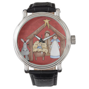 Montre Nativité de Noël