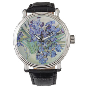 Montre Nature morte au vase avec iris de Vincent van Gogh