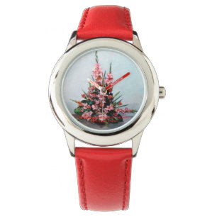 Montre Nature morte de fleurs/Still life of flowers