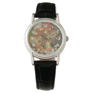 Montre Nature morte florale de Van Gogh Coquelicots rouge