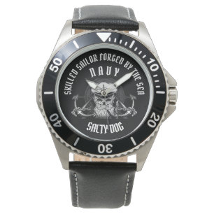 MONTRE NAVIGATEUR QUALIFIÉ FORGÉ PAR LE CHIEN SALTY DE 