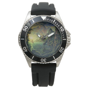 Montre Navires : Soleil du soir (par Konstantin Bogaevsky