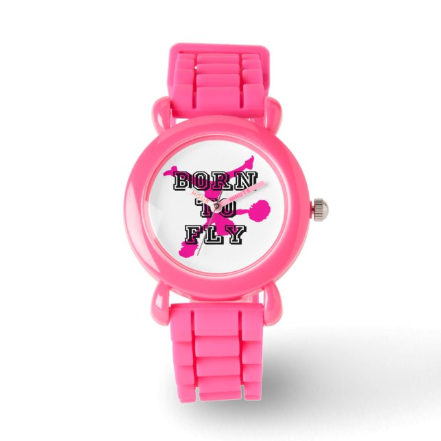 Montre Né à Fly pom-pom girl (Recto)