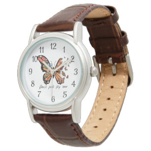 Montre Ne pas simplement voler le papillon