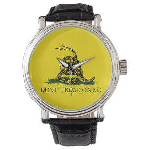 Montre Ne pas taper sur le drapeau de Me Gadsden
