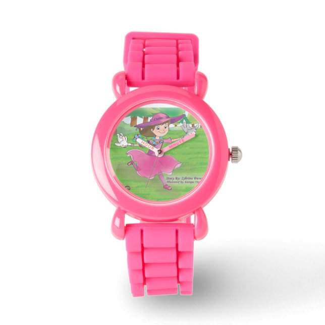 Montre Nellie avec le lapin et Fox regarder les enfants (Recto)