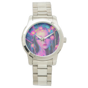 Montre Neon, déesse Alien