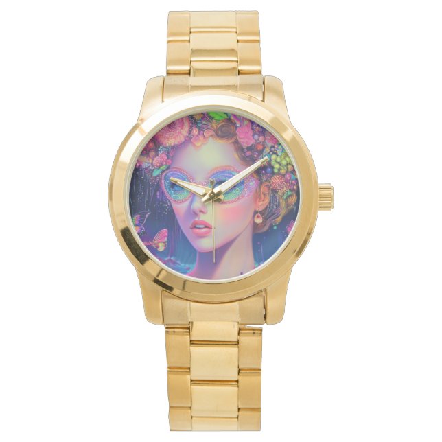 Montre Neon Garden Goddess (devant)