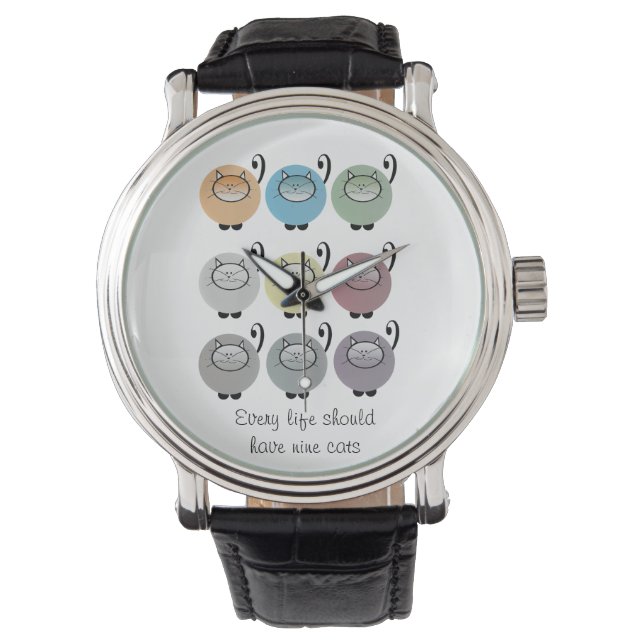 Montre Neuf Vit Cat Cat Cat Watch (devant)