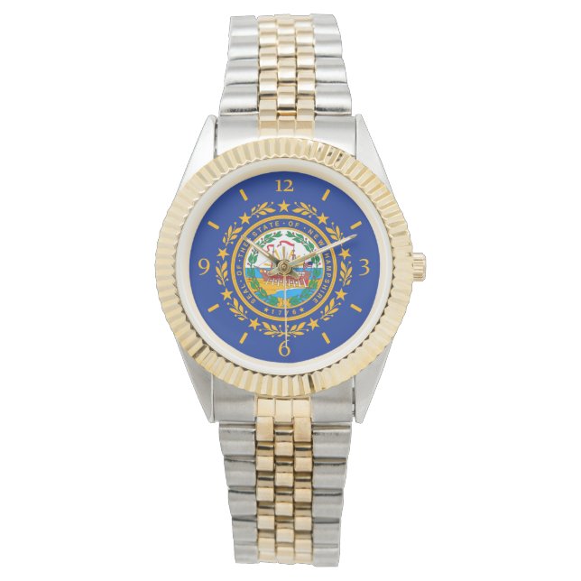 Montre New Hampshire State Flag Watch Design (devant)