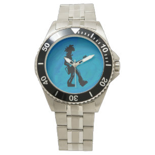Montre New York Boogie Nights Guitare Bleu