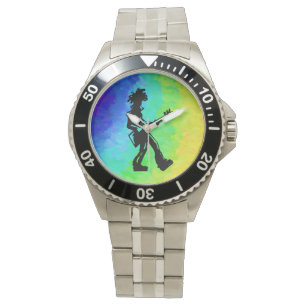 Montre New York Boogie Nights Guitare Rainbow