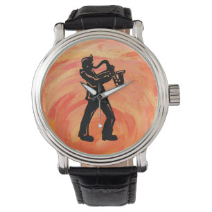 Montre New York Boogie Nights Saxophone Orange