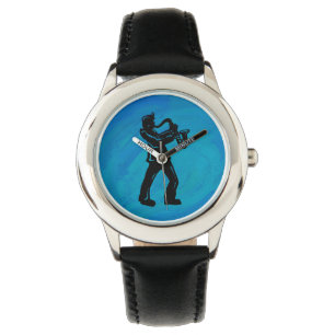 Montre New York Boogie Nuits Saxophone Bleu
