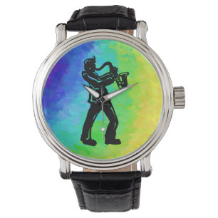 Montre New York Boogie Nuits Saxophone Rainbow