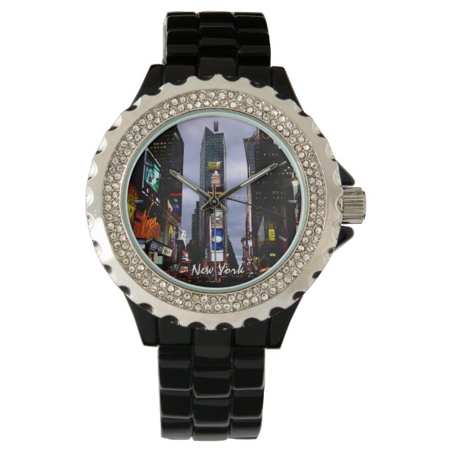 Montre New York Watch NY Times Carré Souvenir Wristwatch (devant)