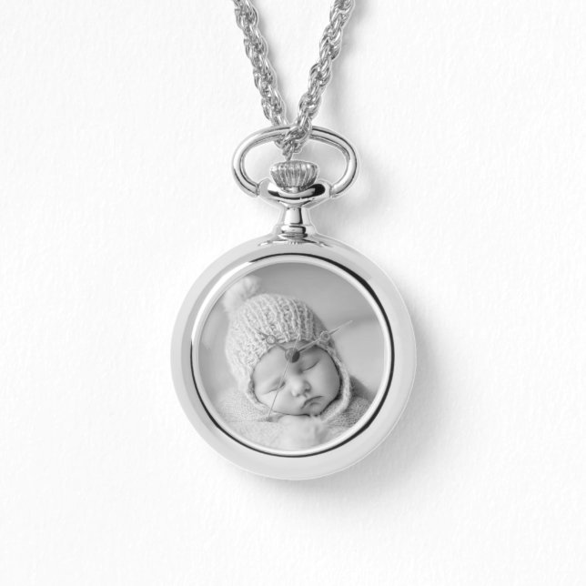Montre Newborn Baby Necklace Watch (Recto)
