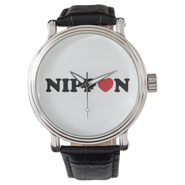 Montre Nippon Love Heart (devant)