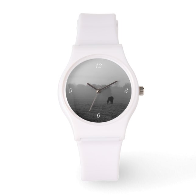 Montre Niveaux de gris du matin du pays (Recto)