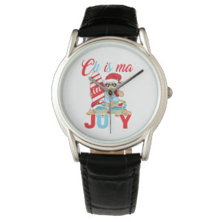 Montre Noël en juillet Flamant rose rose drôle Noël Homme