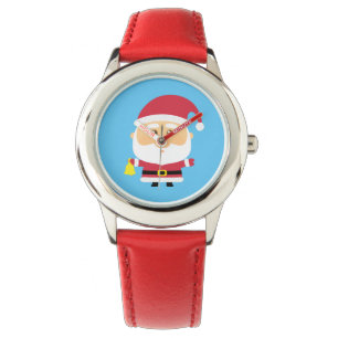 Montre Noël mignon du père noël pour des enfants