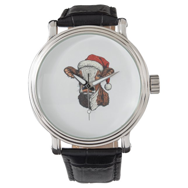 Montre Noël Noël à la vache Noël (devant)
