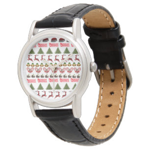 Montre Noël Plaisirs Motif,