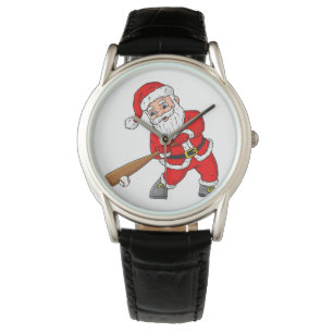 Montre Noël Santa Claus Baseball Pitcher Boys T Enfants