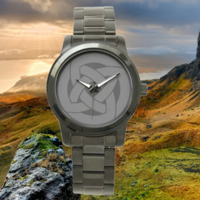 Montre Nœud celtique noir (Créateur téléchargé)