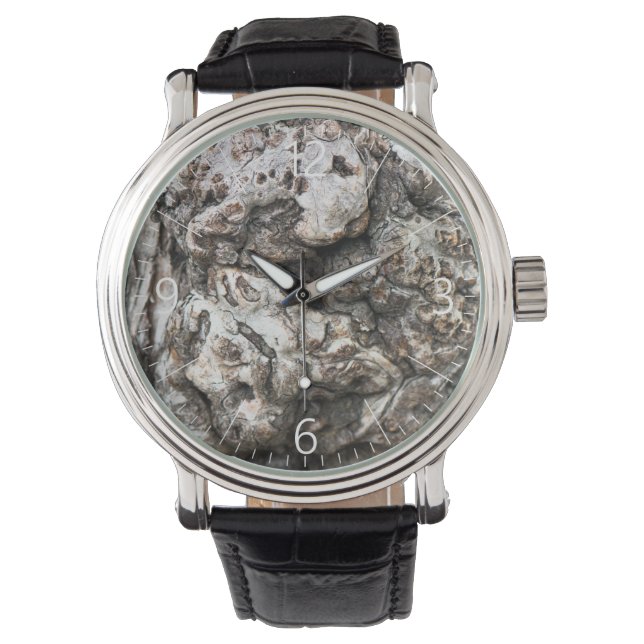 Montre Noeud du tronc d'arbre (devant)