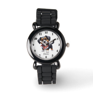 Montre Nom d'ajout de chien cool