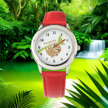 Montre Nom d'ajout de paresse<br><div class="desc">conception par www.etsy.com/shop/TheHappyGraphics</div>