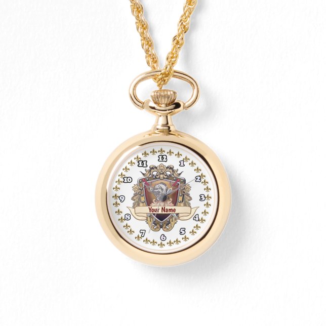 Montre Nom de famille Knight Shield (Recto)
