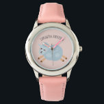 Montre Nom de jeune fille Beauty Pastel Pink Sheep and Ki<br><div class="desc">Nom de jeune fille Beauty Pastel Pink Sheep and Kid</div>