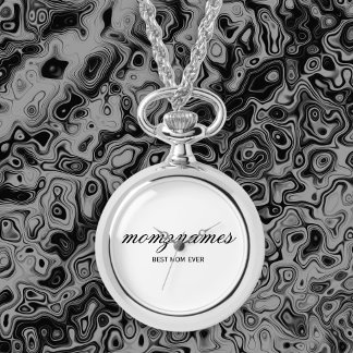 Montre Nom de la calligraphie personnalisée de la meilleu