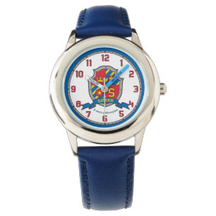 Montre Nom des garçons Soren signifiant crête rouge bleu 