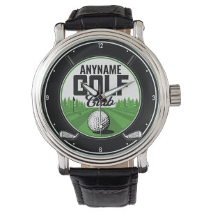 Montre NOM personnalisé Golfing Pro Golf Club Player