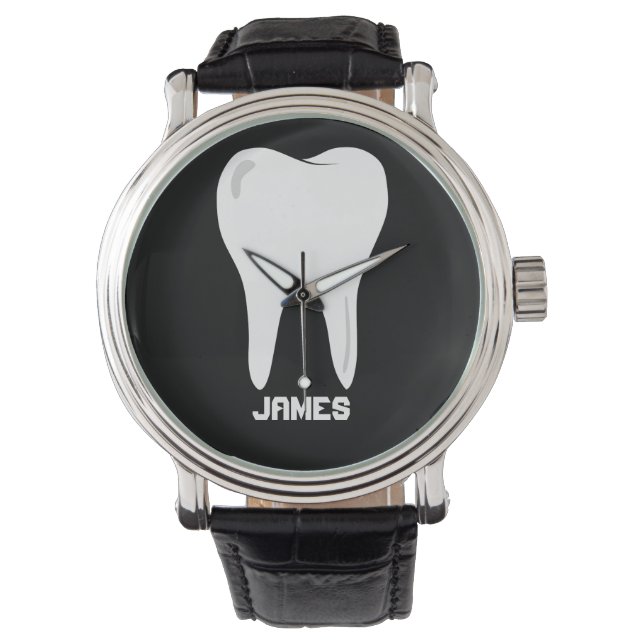 MONTRE NOM PERSONNALISÉ TOOTH (devant)