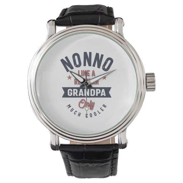 Montre Nonno comme un grand-père régulier seulement beauc (devant)